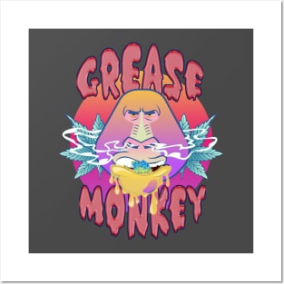 Grease Monkey (Berry) Posters and Art